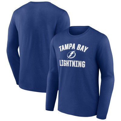 Футболка Tampa Bay Lightning Victory Arch Long Sleeve - Blue