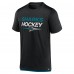 Футболка San Jose Sharks Fanatics Black Authentic Pro Tech