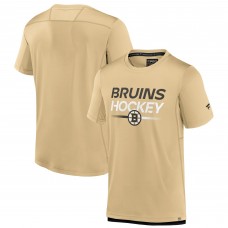 Футболка Boston Bruins Authentic Pro Tech - Gold