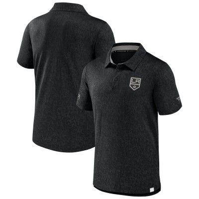 Поло Los Angeles Kings Authentic Pro Jacquard - Black