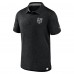 Поло Los Angeles Kings Authentic Pro Jacquard - Black