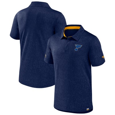 Поло St. Louis Blues Fanatics Authentic Pro Jacquard - Navy