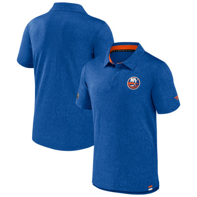New York Islanders Fanatics Royal Authentic Pro Jacquard Polo