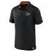 Поло Philadelphia Flyers Fanatics Black Authentic Pro Jacquard