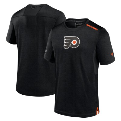 Philadelphia Flyers Fanatics Black Authentic Pro Performance T-Shirt