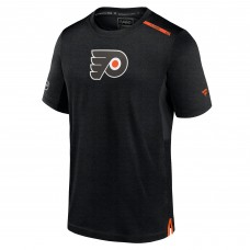 Philadelphia Flyers Fanatics Black Authentic Pro Performance T-Shirt