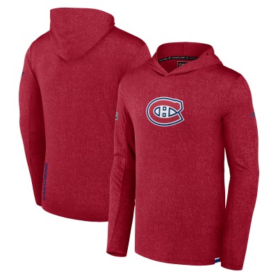 Толстовка Montreal Canadiens Fanatics Red Authentic Pro