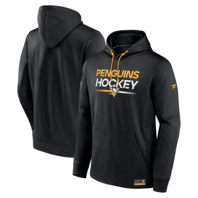 Толстовка Pittsburgh Penguins Authentic Pro - Black