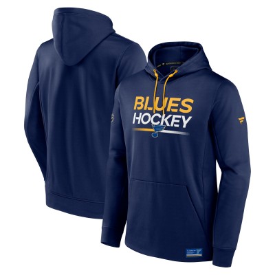 Толстовка St. Louis Blues Authentic Pro - Navy