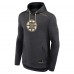 Толстовка Boston Bruins Fanatics Heather Charcoal Authentic Pro Tech