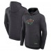 Толстовка Minnesota Wild Fanatics Heather Charcoal Authentic Pro Tech