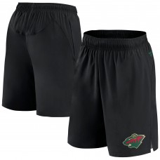 Шорты Minnesota Wild Fanatics Authentic Pro Tech - Black