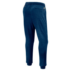 Seattle Kraken Fanatics Heather Deep Sea Blue Authentic Pro Fleece Sweatpants