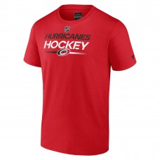 Футболка Carolina Hurricanes Fanatics Red Authentic Pro Primary