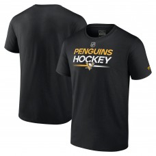 Футболка Pittsburgh Penguins Fanatics Black Authentic Pro Primary Футболка Pittsburgh Penguins Fanatics Black Authentic Pro Primary