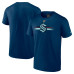 Seattle Kraken Fanatics Deep Sea Blue Authentic Pro Secondary Logo T-Shirt Seattle Kraken Fanatics Deep Sea Blue Authentic Pro Secondary Logo T-Shirt
