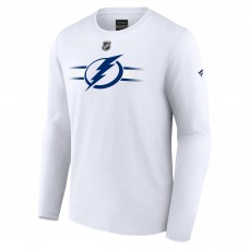 Tampa Bay Lightning Authentic Pro Secondary Replen Long Sleeve T-Shirt - White