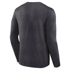 Seattle Kraken Fanatics Heather Charcoal Authentic Pro Secondary Long Sleeve T-Shirt Seattle Kraken Fanatics Heather Charcoal Authentic Pro Secondary Long Sleeve T-Shirt