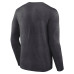 Seattle Kraken Fanatics Heather Charcoal Authentic Pro Secondary Long Sleeve T-Shirt