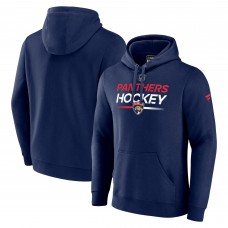 Толстовка Florida Panthers Fanatics Navy Authentic Pro