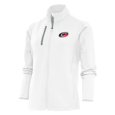 Женская Куртка Carolina Hurricanes Antigua White Team Logo Generation Full-Zip