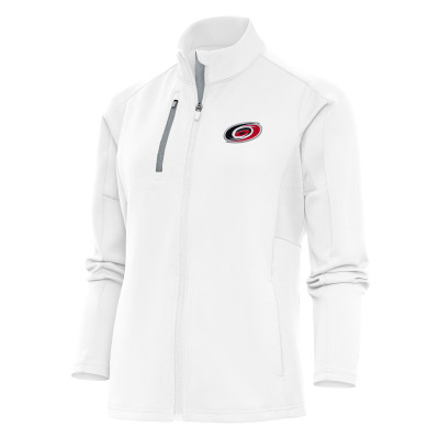 Женская Куртка Carolina Hurricanes Antigua White Team Logo Generation Full-Zip