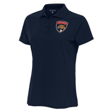 Женская поло Florida Panthers Antigua Navy Team Logo Legacy Pique Женская поло Florida Panthers Antigua Navy Team Logo Legacy Pique