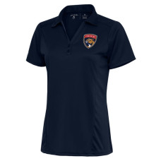 Женская поло Florida Panthers Antigua Navy Team Logo Tribute