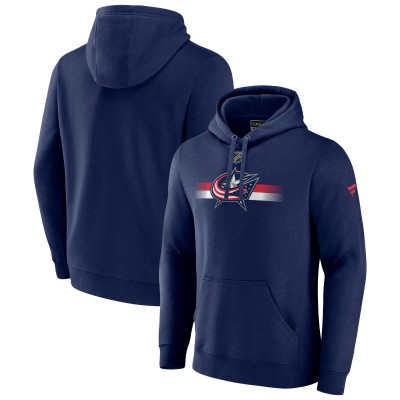 Толстовка Columbus Blue Jackets Fanatics Authentic Pro Secondary - Navy