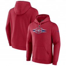 Толстовка Montreal Canadiens Fanatics Red Authentic Pro Secondary