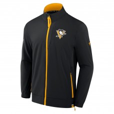 Кофта на молнии Pittsburgh Penguins Fanatics Black Authentic Pro Rink