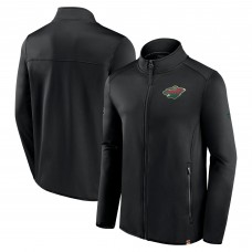 Кофта на молнии Minnesota Wild Fanatics Authentic Pro - Black