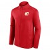 Calgary Flames Fanatics Red Authentic Pro Full-Zip Jacket