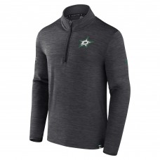 Кофта на короткой молнии Dallas Stars Authentic Pro - Heather Charcoal