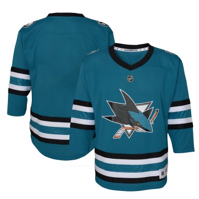 Игровая джерси San Jose Sharks Youth Replica - Teal