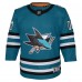 Именная джерси San Jose Sharks Youth Premier - Teal