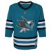 Именная джерси San Jose Sharks Youth Home Replica - Teal