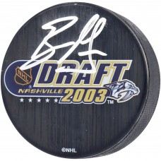 Шайба Ryan Getzlaf Anaheim Ducks Fanatics Authentic Autographed 2003 NHL Draft Logo