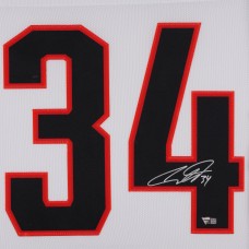 Игровая джерси Auston Matthews Toronto Maple Leafs Autographed Fanatics Authentic Deluxe Framed 2022 NHL All-Star Game White Adidas Authentic