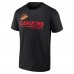 Vancouver Canucks Black Canucks Black Skate T-Shirt
