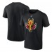 Футболка Calgary Flames Authentic Stack Alternate - Black