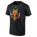 Футболка Calgary Flames Authentic Stack Alternate - Black