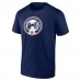Футболка Columbus Blue Jackets Shoulder Patch Logo - Navy