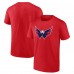 Футболка Washington Capitals Fanatics Shoulder Patch Logo - Red
