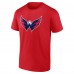Футболка Washington Capitals Fanatics Shoulder Patch Logo - Red