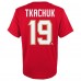 Подростковая Florida Panthers Matthew Tkachuk Red Player Name & Number T-Shirt