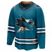 Игровая джерси San Jose Sharks Home Breakaway - Teal