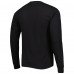 Футболка с длинным рукавом Mens Black Arizona Coyotes 2-Hit