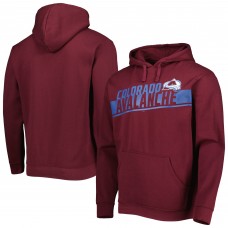 Mens Burgundy Colorado Avalanche Classic Pullover Hoodie