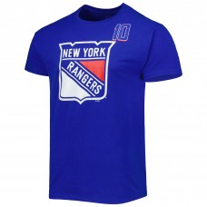 Men's Artemi Panarin Blue New York Rangers Player Name &amp; Number T-Shirt